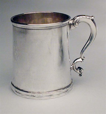 Lot 2167 - Silver Cann William Hollingshead, Philadelphia,...