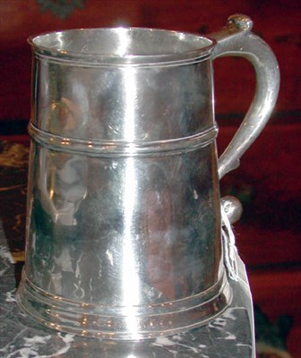 Lot 2169 - Silver Cann Andrew Tyler, Boston, circa 1725...