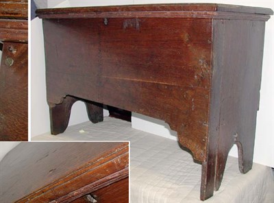 Lot 253 - Provincial Oak Blanket Chest English, 18th...