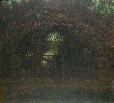 Lot 141 - Anshelm Schultzberg Swedish, 1862-1945 GARDEN...
