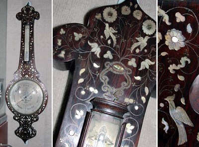 Lot 2355 - Scottish Chinoiserie Decorated Mother-of-Pearl...
