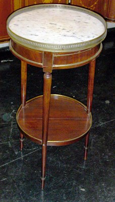 Lot 148 - Louis XVI Style Gilt-Metal Mounted Gueridon