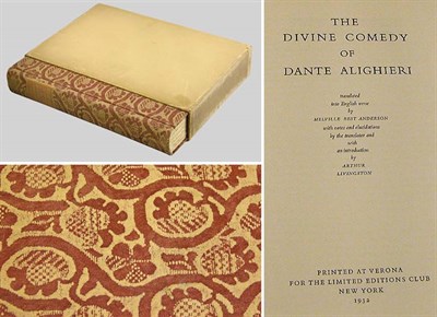 Lot 1125 - [LIMITED EDITIONS CLUB] DANTE ALIGHIERI The...