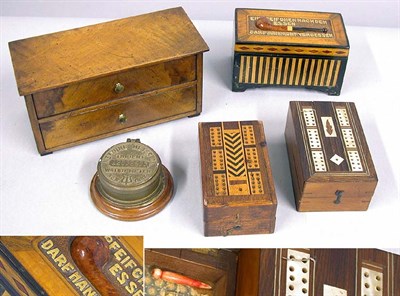 Lot 2439 - Group of Small Wood Boxes Approximately five...