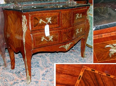 Lot 2627 - Louis XV Style Gilt-Metal Mounted Inlaid...