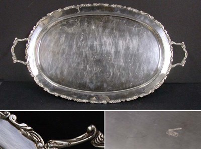Lot 2408 - South American Sterling Silver Two-Handled...