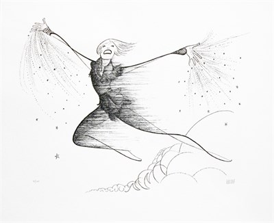 Lot 1218 - Al Hirschfeld PETER PAN Lithograph, 1998,...