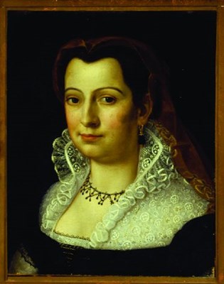 Lot 46 - Manner of Scipione Pulzone PORTRAITS OF WOMEN:...