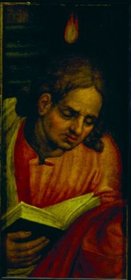 Lot 4022 - Circle of Frans Floris Pentecostal Saint Oil...