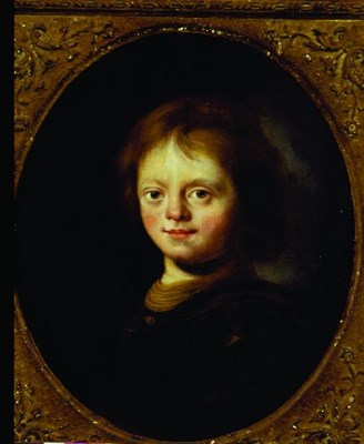 Lot 4026 - School of Rembrandt PORTRAIT OF A CHILD Oil on...