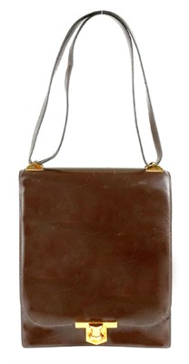 Lot 3726 - Hermes Brown Leather Chantilly Bag Referencing...