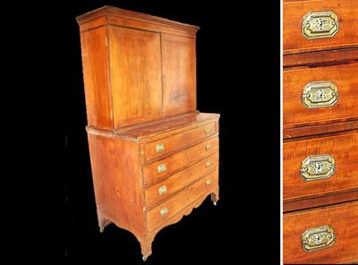 Lot 2200 - Federal Style Mahogany Desk Height 60 inches,...