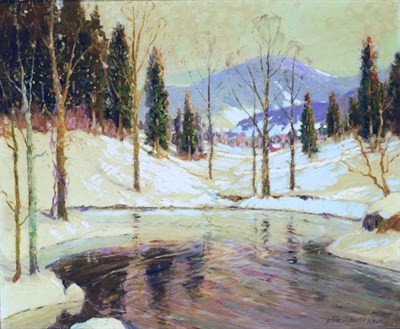 Lot 218 - Arthur James Emery Powell 1864-1956 WINTER...