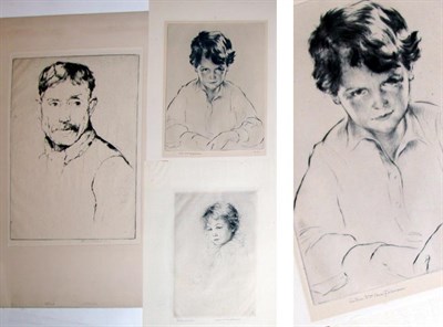 Lot 1213 - Arthur Heintzelman PIERROT; ETUDE D'ENFANT...