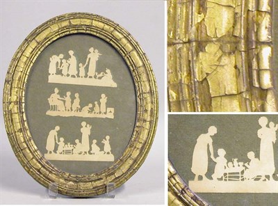 Lot 2248 - Cut Paper Silhouette Picture Second quarter of...
