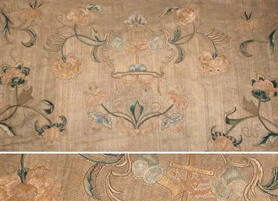 Lot 3843 - Pair of Alter Panels Italian, 19th century...