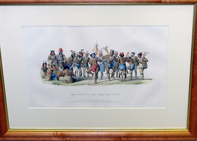 Lot 3078 - McKenney & Hall WAR DANCE OF THE SAUKS AND...