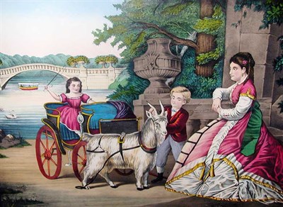 Lot 2048 - H. Schile VIEW OF CENTRAL PARK: PREPARING FOR...