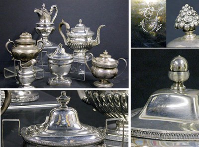 Lot 2216 - Miscellaneous Group of Silver Hollowware 19th...