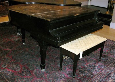 Lot 2564 - Steinway & Sons Mahogany Baby Grand Piano and...