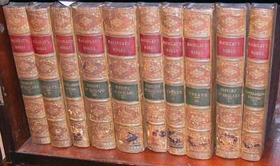 Lot 2537 - [BINDINGS] MACAULAY, THOMAS BABINGTON Works 10...
