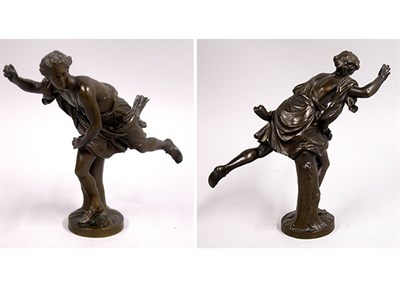Lot 2287 - Bronze Sculpture of a Classical Athlete...