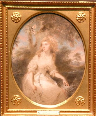 Lot 4013 - Attributed to Sir Thomas Lawrence PORTRAIT OF...