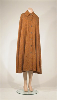 Lot 3546 - Yves Saint Laurent Flecked Tweed Cape French,...
