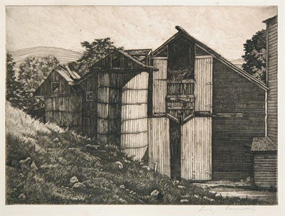 Lot 1260 - Luigi Lucioni THE MILL; THE NESTLED BARNS...