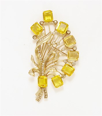 Lot 3090 - Eisenberg Branch of Flowers Pin USA, 1942-1945...