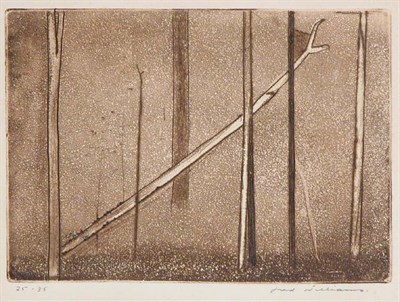Lot 1321 - Frederick Ronald Williams FALLEN TREE Color...