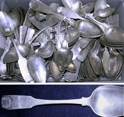 Lot 2166 - Group of Silver Spoons Various makers, mid...