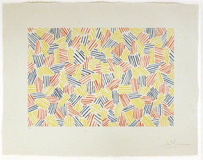 Lot 1243 - Jasper Johns UNTITLED I (ULAE 171; FIELD 213)...