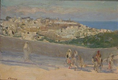 Lot 136 - Sir John Lavery Irish, 1856-1941 ON THE FEZ...