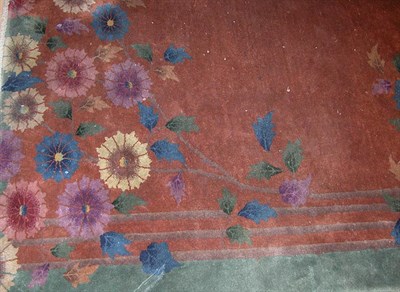 Lot 2612 - Nichols Chinese Carpet China, circa 1925 The...