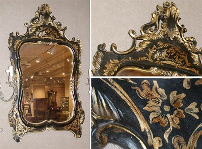 Lot 2294 - Louis XV Style Chinoiserie Decorated Black...