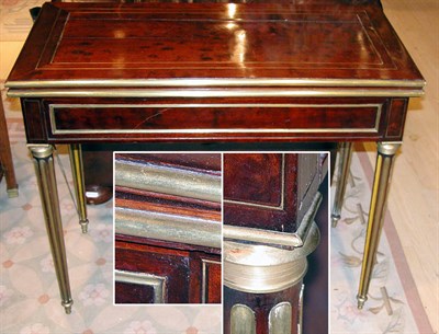 Lot 556 - Louis XVI Style Gilt-Metal Mounted Mahogany...