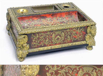 Lot 2267 - Louis XIV Style Gilt-Bronze Mounted Brass,...