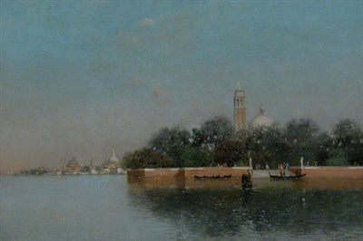 Lot 196 - Warren W. Sheppard 1858-1937 VENICE Signed...