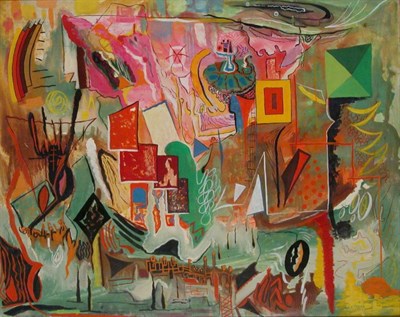 Lot 306 - Joseph Meierhans 1890-1980 ABSTRACTION Signed...