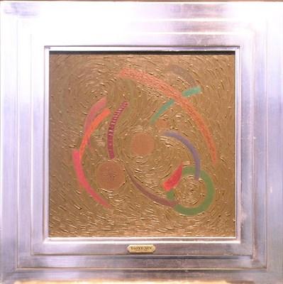 Lot 305 - Lloyd Raymond Ney 1893-1964 ABSTRACTION Signed...