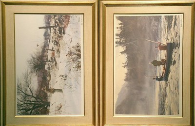 Lot 2118 - Ogden Pleissner [PHEASANT SHOOTING] and...