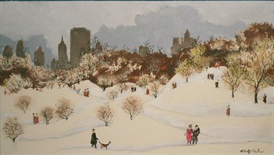Lot 2024 - Adolf Arthur Dehn American, 1895-1968 HAPPY...