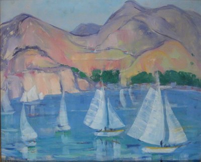 Lot 263 - Henrietta Mary Shore 1880-1963 SAILBOATS OFF...