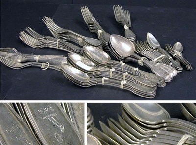 Lot 2153 - American Silver Partial Flatware Service S....