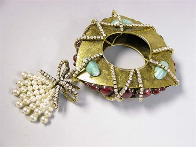 Lot 3367 - Iradj Moini Diamante Wrapped Cuff American,...