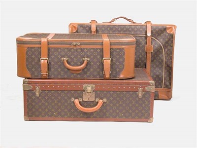 Lot 3868 - Two Louis Vuitton Semi Hard Suitcases Both of...