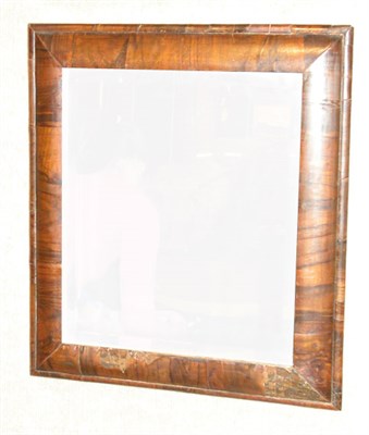 Lot 2213 - William and Mary Small Cushion Mirror Height...