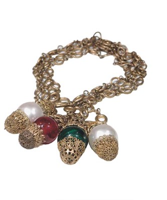 Lot 3357 - Chanel Bauble Necklace Goossens, French, mid...