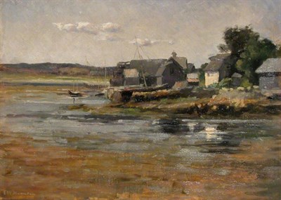 Lot 198 - Edward Wilbur Dean Hamilton 1864-1943 LOW TIDE...